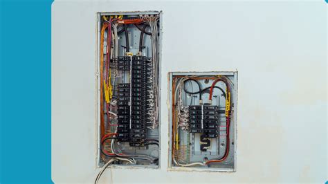 how to add sub pannel to existing electrical circuit box|attaching electric sub panels.